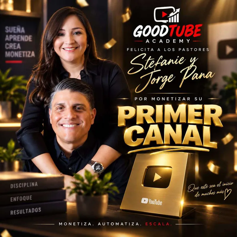 Stefanie y Jorge Pana — Monetizaron su primer canal